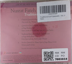 Nusrat Fateh Ali Khan - Traditional Sufi Qawwalis Vol 3 (CD)
