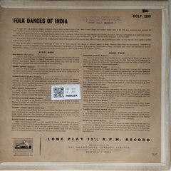 Various - Folk Dances of India (Vinyl)