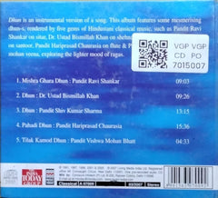 Pandit Ravi Shankar, Dr. Ustad Bismillah Khan, Pandit Shiv Kumar Sharma, Pandit Hariprasad Chaurasia, Pandit Vishwa Mohan Bhatt - Dhun (CD)