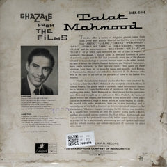 Talat Mahmood - Ghazals from the Films - The Love Songs of Talat Mahmood (Vinyl)