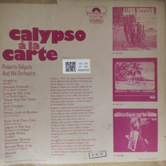 Roberto Delgado And His Orchestra - Calypso À La Carte (Vinyl)
