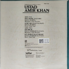 Ustad Amir Khan - Hindustani Classical Vocal (Vinyl)