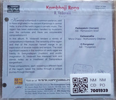 R. Vedavalli - Kambhoji Raga (CD)