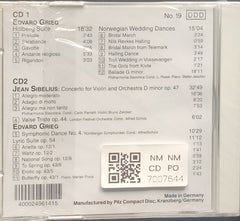 Edvard Grieg, Jean Sibelius - Holberg Suite / Norwegian Wedding Dances / Lyric Suite op. 54 (CD) (2)