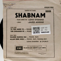 Usha Khanna - Shabnam (45-RPM)