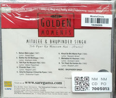 Mitalee, Bhupinder Singh - The Golden Moments: Yeh Pyar Ka Mausam Hai (Duets) (CD)
