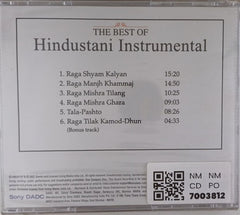 Alla Rakha, Zakir Hussain, Ravi Shankar, Hari Prasad Chaurasia, Sultan Khan, Amjad Ali Khan - The Best of Hindustani Instrumental (CD)