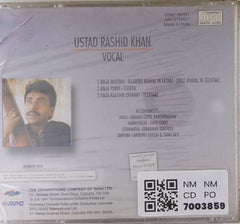 Ustad Rashid Khan - Vocal (CD)