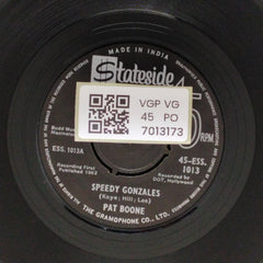 Pat Boone - Speedy Gonzales / The Locket (45-RPM)
