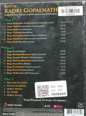 Kadri Gopalnath - Best of Kadri Gopalnath (CD) (3)