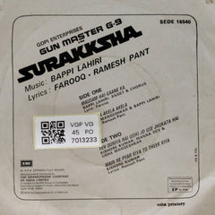 Bappi Lahiri - Gun Master G-9 in Surakksha (45-RPM)