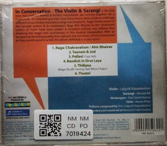 Lalgudi Vijayalakshmi, Murad Ali - In Conversation - The Violin And Sarangi (CD)