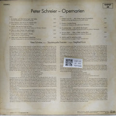 Peter Schreier, Staatskapelle Dresden, Siegfried Kurz - Opern Arien (Vinyl)