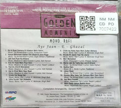 Mohd. Rafi - Aye Jaan-E-Ghazal (CD)