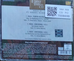 Pt. Nikhil Banerjee - First Time on CD (CD)