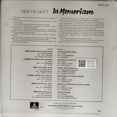 Geeta Dutt - In Memoriam (Vinyl)
