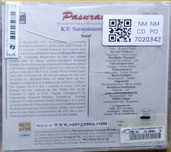 K.V. Narayanaswamy - Pasuram (CD)