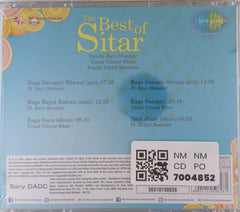 Pandit Ravi Shankar, Ustad Vilayat Khan, Pandit Nikhil Banerjee - The Best of Sitar (CD)
