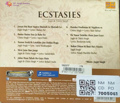 Jagjit Singh, Chitra Singh - Ecstasies (CD)