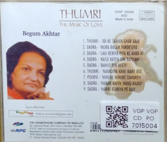 Begum Akhtar - Thumri: The Music of Love (CD)