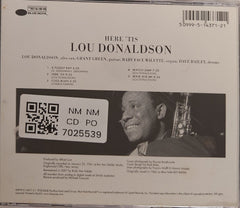 Lou Donaldson - Here 'Tis (CD)
