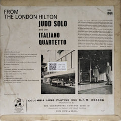 Judd Solo and the Italiano Quartetto - From the London Hilton (Vinyl)