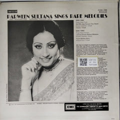 Parween Sultana - Parween Sultana Sings Rare Melodies (Vinyl)