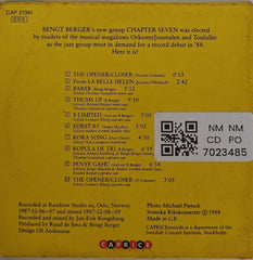 Bengt Berger, Chapter Seven - Chapter Seven (CD)