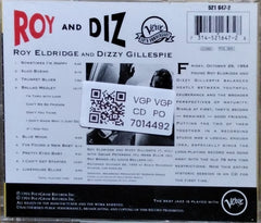 Roy Eldridge, Dizzy Gillespie - Roy and Diz (CD)