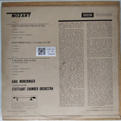 Karl Münchinger, Stuttgart Chamber Orchestra - Eine Kleine Nachtmusik - Divertimento No.1 in D - A Musical Joke (Vinyl)