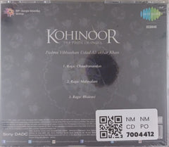 Ustad Ali Akbar Khan - Kohinoor: The Pride of India (CD)