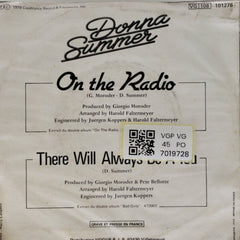 Donna Summer - On the Radio (45-RPM)