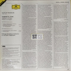 Chicago Symphony Orchestra, Claudio Abbado - Mahler: Symphonie No. 1 (Vinyl)