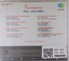 Jagjit Singh, Chitra Singh - Passions (CD)