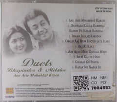 Bhupinder, Mitalee - Duets Aao Aise Mohabbat Karen (CD)
