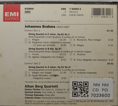 Alban Berg Quartett - Brahms - String Quartets Opp. 51 & 67 (CD) (2)