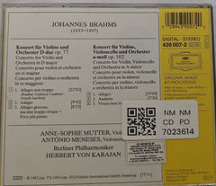 Anne-Sophie Mutter, António Meneses, Berliner Philharmoniker, Herbert von Karajan - Violin Concerto; Double Concerto (CD)