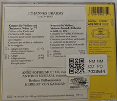 Anne-Sophie Mutter, António Meneses, Berliner Philharmoniker, Herbert von Karajan - Violin Concerto; Double Concerto (CD)
