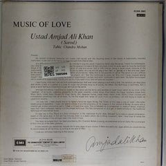 Ustad Amjad Ali Khan - Music Of Love (Vinyl)