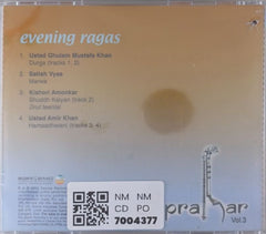 Ustad Ghulam Mustafa Khan, Satish Vyas, Kishori Amonkar, Ustad Amir Khan - Evening Ragas (CD)