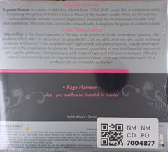 Ustad Vilayat Khan - Raga Hameer (CD)