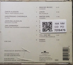 Zakir Hussain, Hariprasad Chaurasia, John McLaughlin, Jan Garbarek - Making Music (CD)
