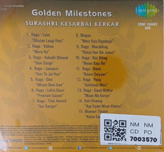 Kesarbai Kerkar - Golden Milestones (CD)