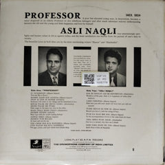 Shanker-Jaikishen - Top Hit Soundtrack Recordings: Professor, Asli Naqli (Vinyl)