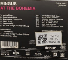 Charles Mingus - Mingus at the Bohemia (CD)
