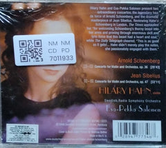 Hilary Hahn, Swedish Radio Symphony Orchestra, Esa-Pekka Salonen - Violin Concertos (CD)