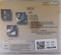 Pt. Ravi Shankar, Pt. Nikhil Banerjee, Ustad Vilayat Khan - Triveni Sitar (CD)