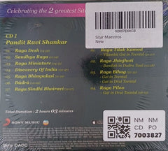 Pandit Ravi Shankar, Ustad Vilayat Khan - Sitar Maestros (CD) (2)