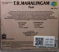 T.R. Mahalingam - Flute (CD)