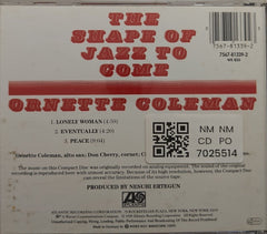 Ornette Coleman - The Shape of Jazz to Come (CD)